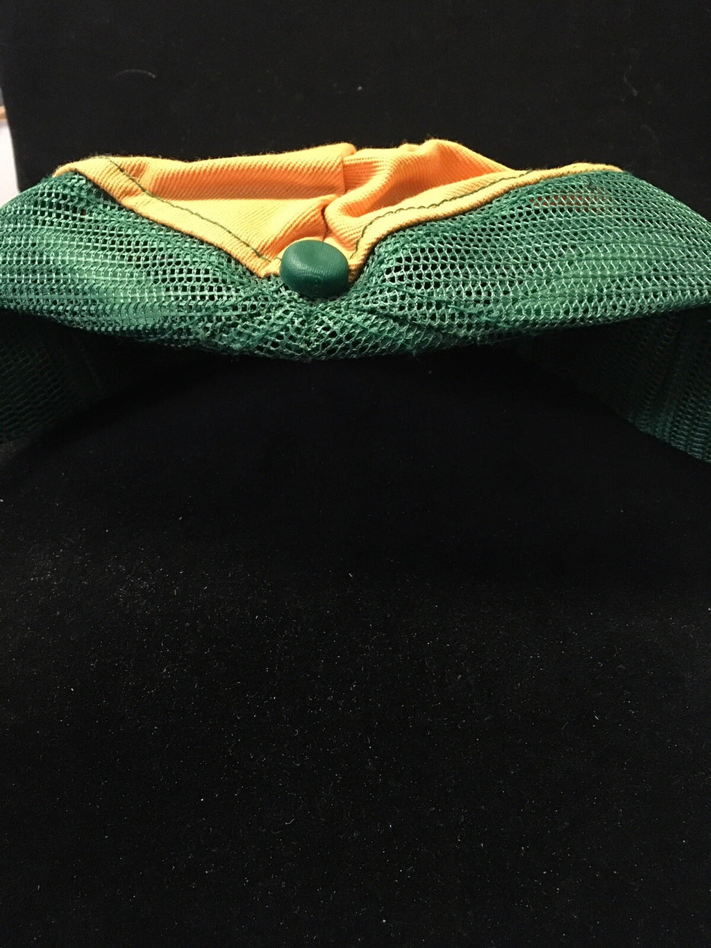 The Patio Center Snapback Hat Cap Green Yellow NWOT2