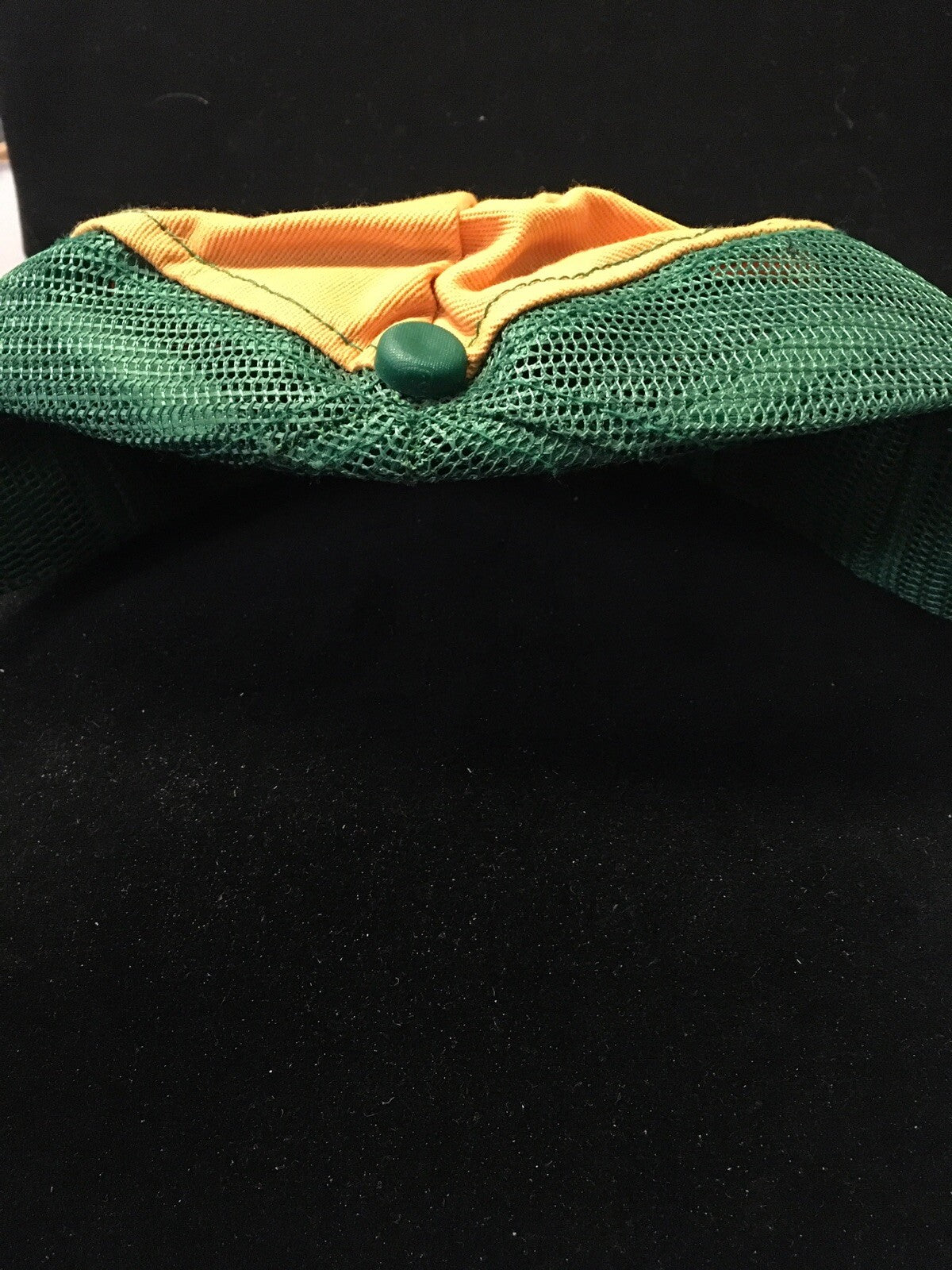 The Patio Center Snapback Hat Cap Green Yellow NWOT2