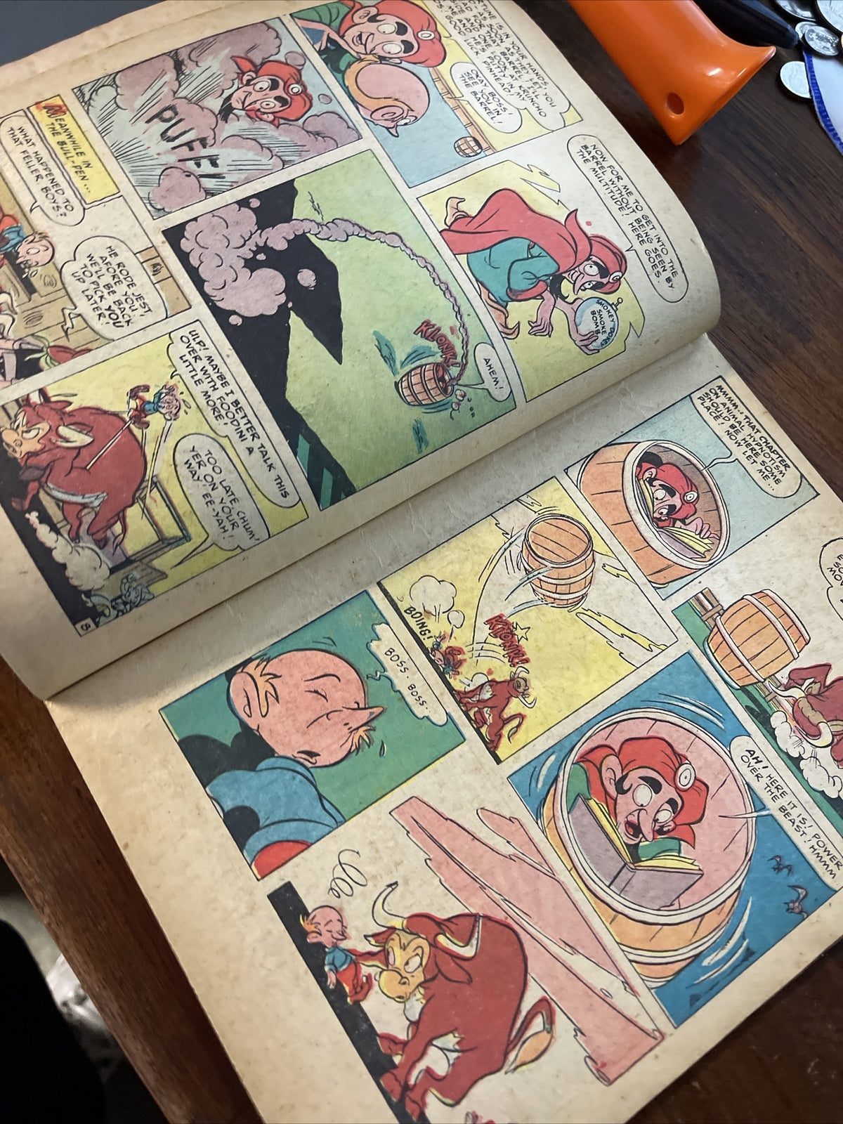 The Great Foodini #1 1950 Continental Publications Golden Age Comic Nice5