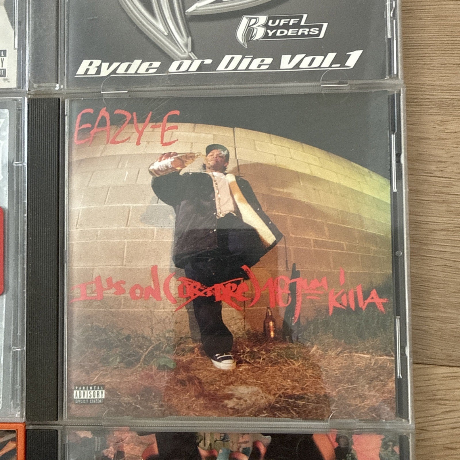 Classic Hip-Hop CD Lot: Nas Illmatic, Master P Ghetto D, Mystikal, Slick Rick4