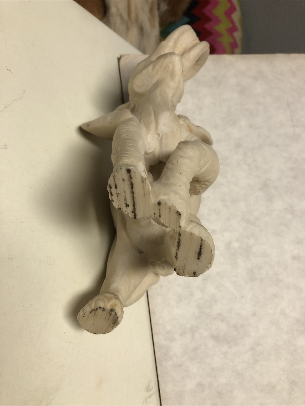Vintage Elephant Statue Figurine 7”x8”5