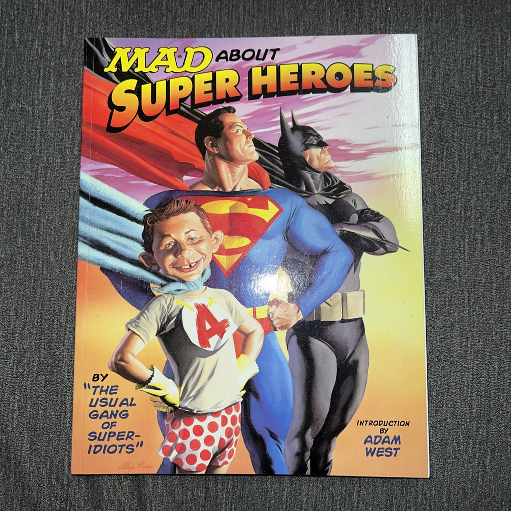 Mad About Super Heroes Mad Magazine Books New York0