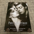 #161 1986 Paul McCartney Press To Play Record Store Promo Poster 24” X 36”0