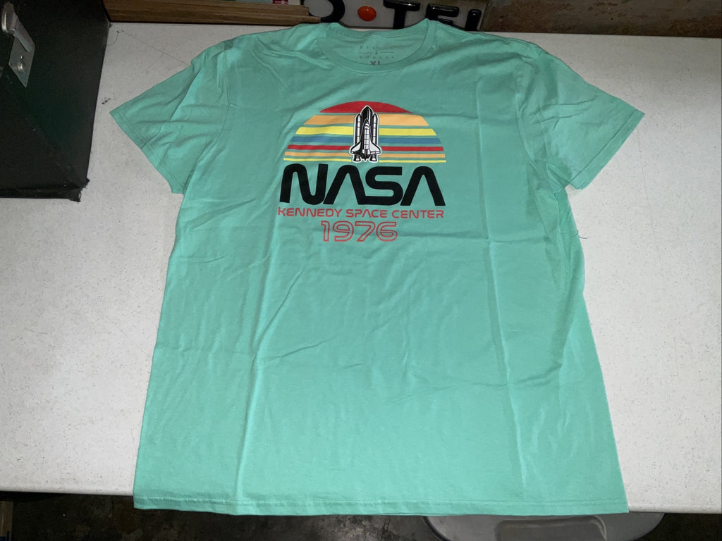 Rebels & Nomads NASA 1976 Kennedy Center T-SHIRT - SIZE XL ADULT - GENTLY0