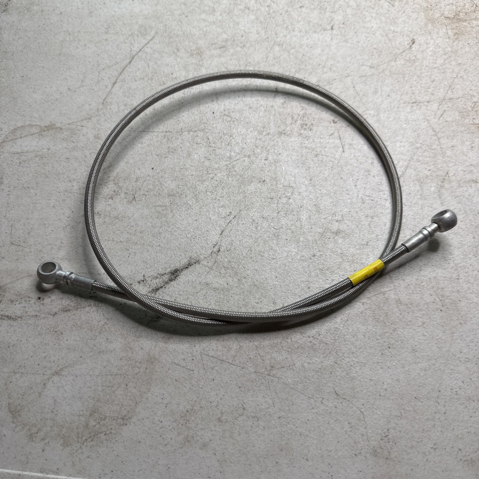 Vintage Earls 40” Stainless Steel Braided Hoses w/ Banjo Fittings Scta Racing0