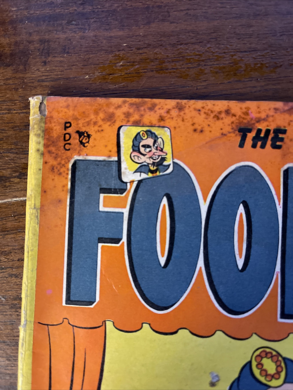 The Great Foodini #1 1950 Continental Publications Golden Age Comic Nice1