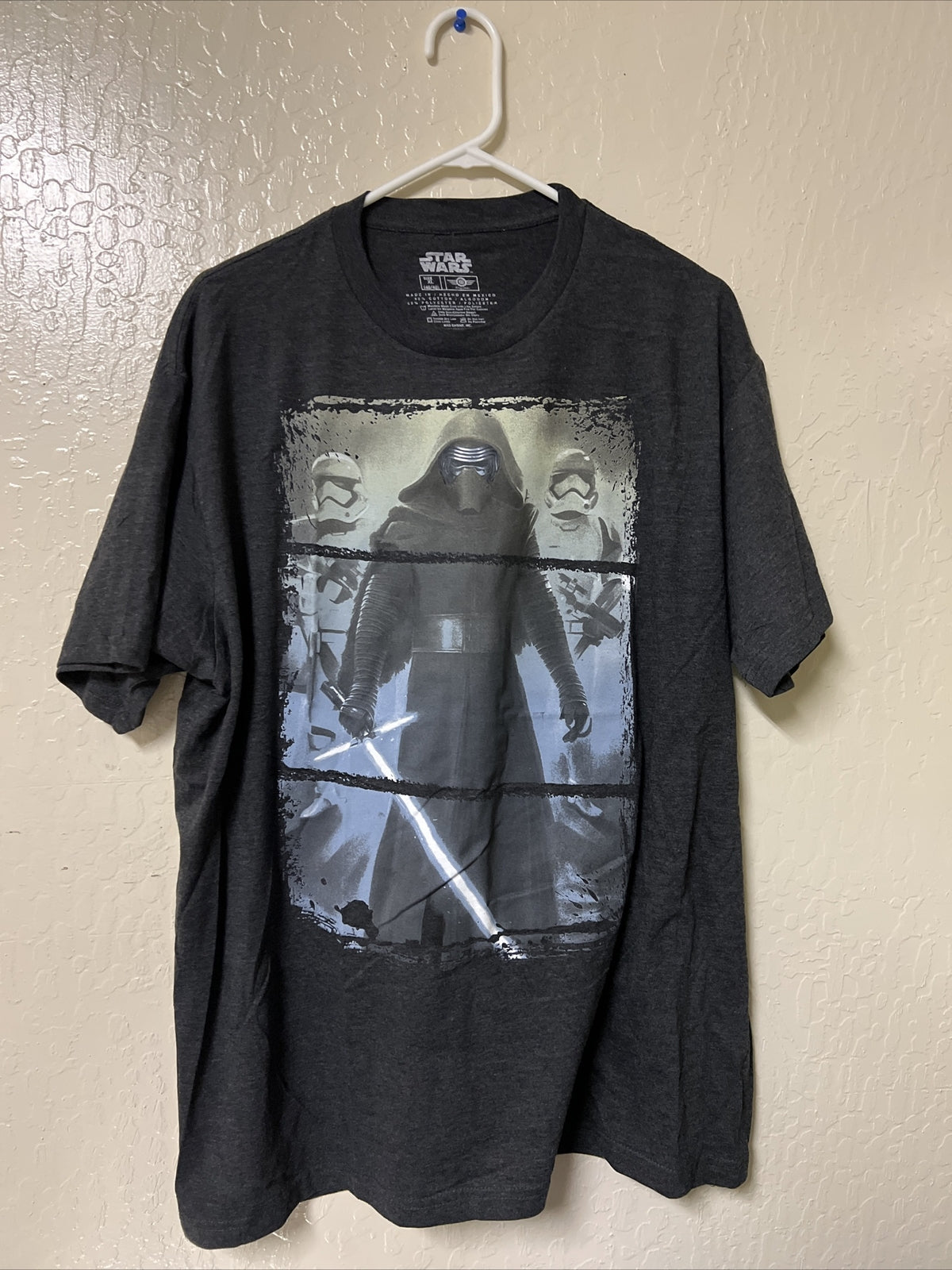 Star Wars Jedi Storm Strooper  Gray T Shirt Men’s XL Madengine0