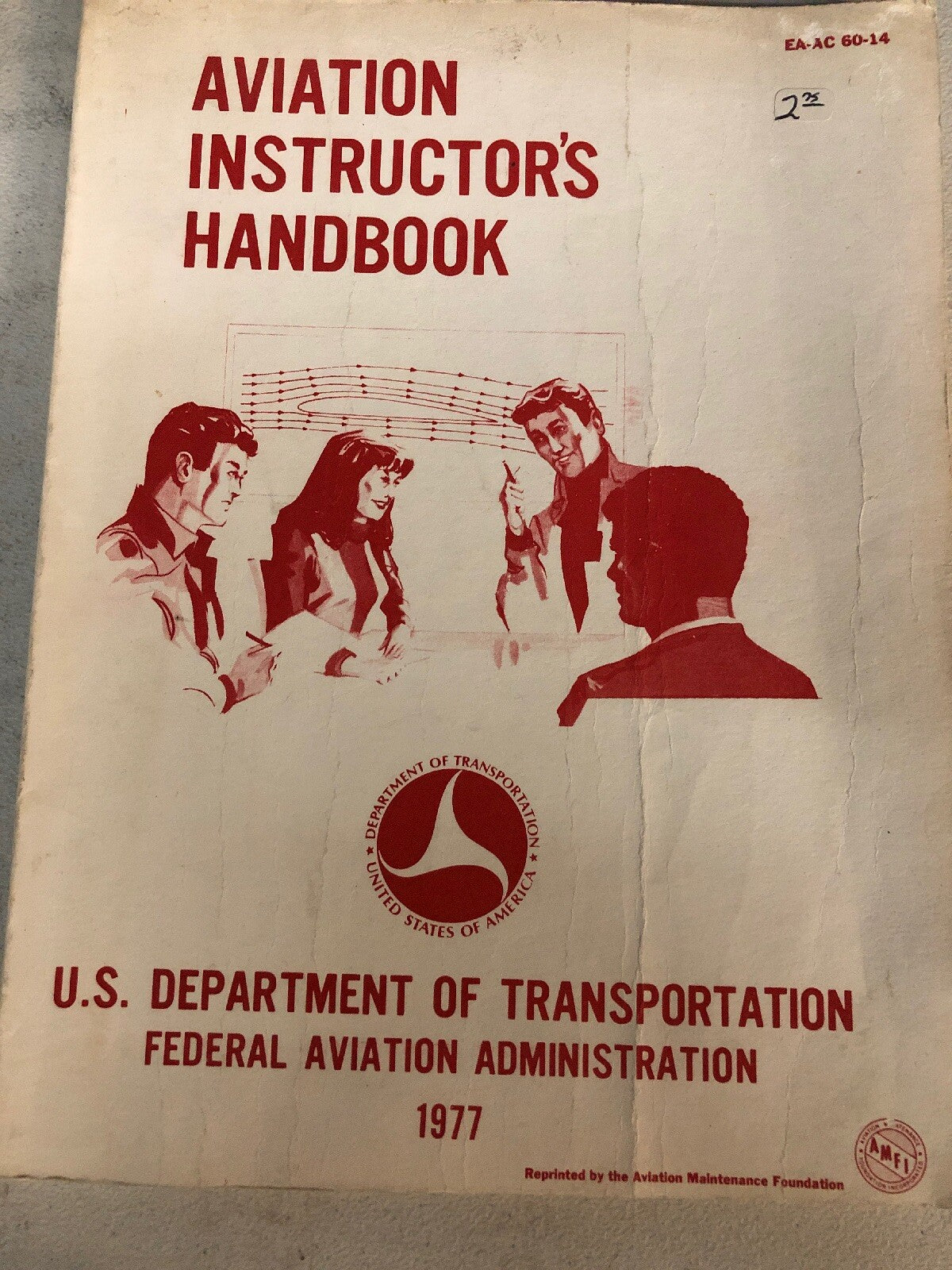 Aviation Instructor's Handbook by Federal Aviation Administration 1977 Aircrafy0