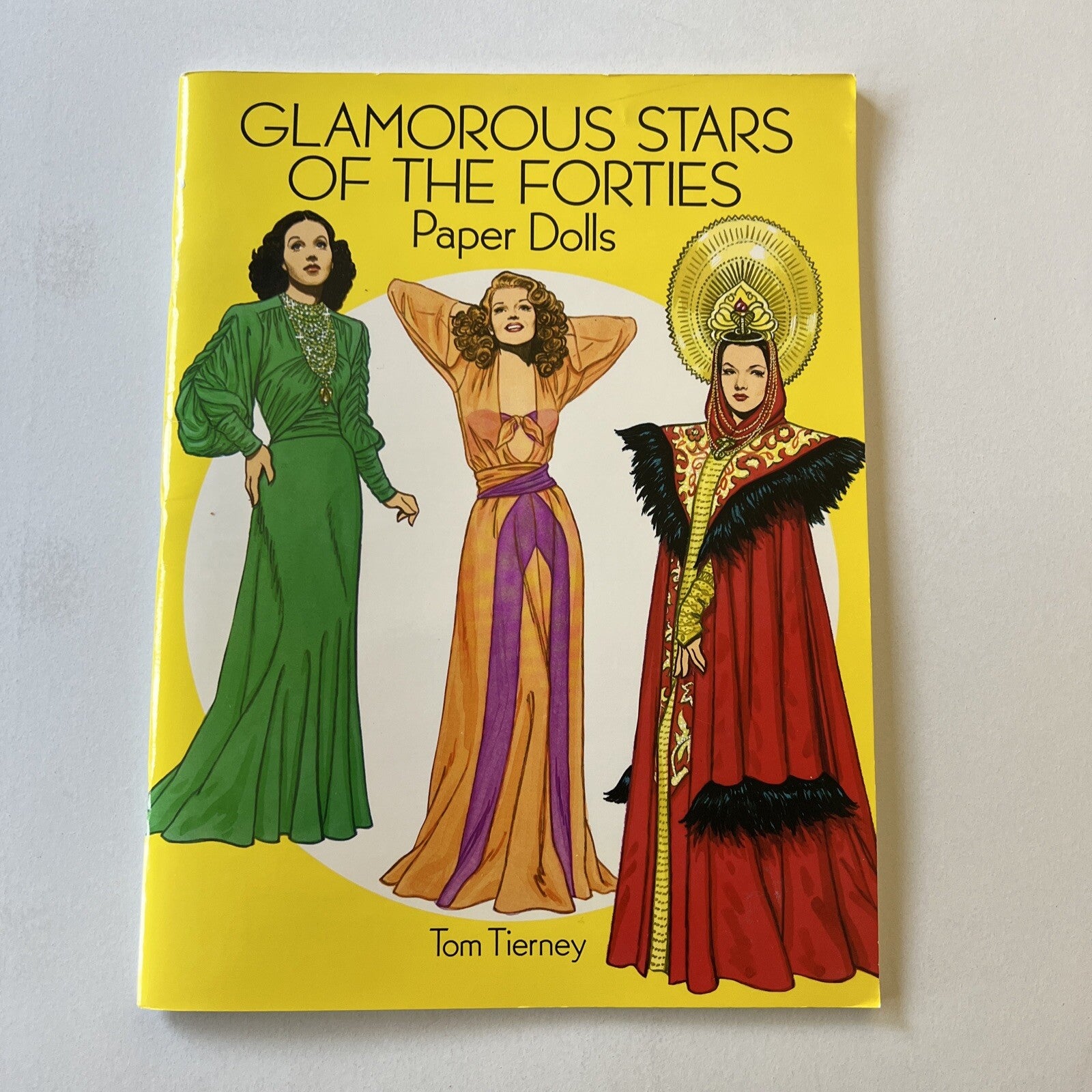 Glamorous Stars of the Forties, 1950s, Sixties Paper Dolls Tom Tierny Books1