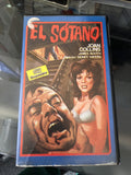 Rare El Sotano VHS Hispavideo Horror Joan Collins James Booth Spanish (Espanol)0
