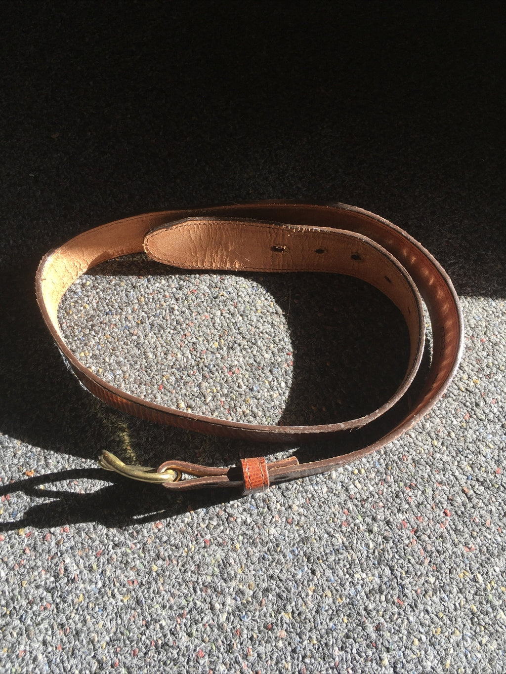 Vintage BONA ALLEN Leather Western Belt Size 361