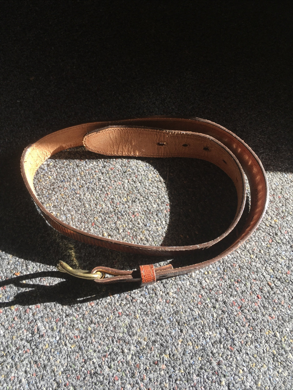 Vintage BONA ALLEN Leather Western Belt Size 361
