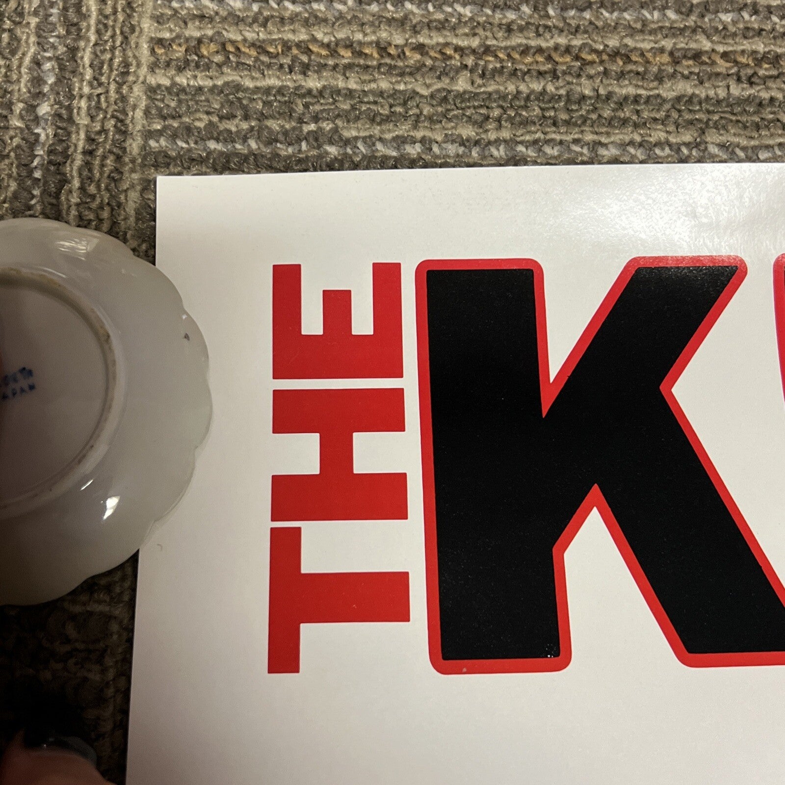 The Kingbees First Album Promotional Poster The Big Rock RSO Records 1981 #133