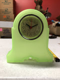 Vintage Pop Plastic Arch Clock Neon Green Kids  W/o Batterie Untested0