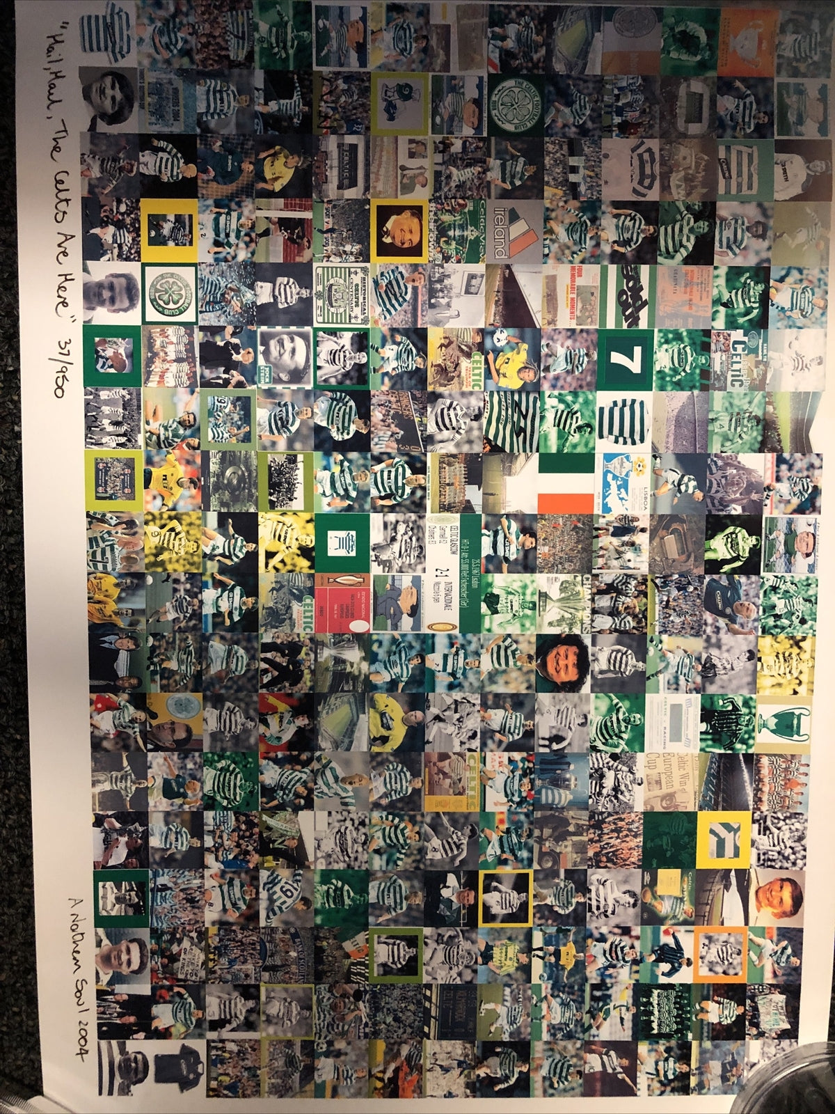 Hail Hail The Celtic Are Here - A Northern Soul Poster Art 2004 Soccer Football1