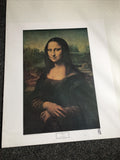 Mona Lisa Leonardo Da Vinci 1974 Haddad’s Fine Art 26”x22.5”0