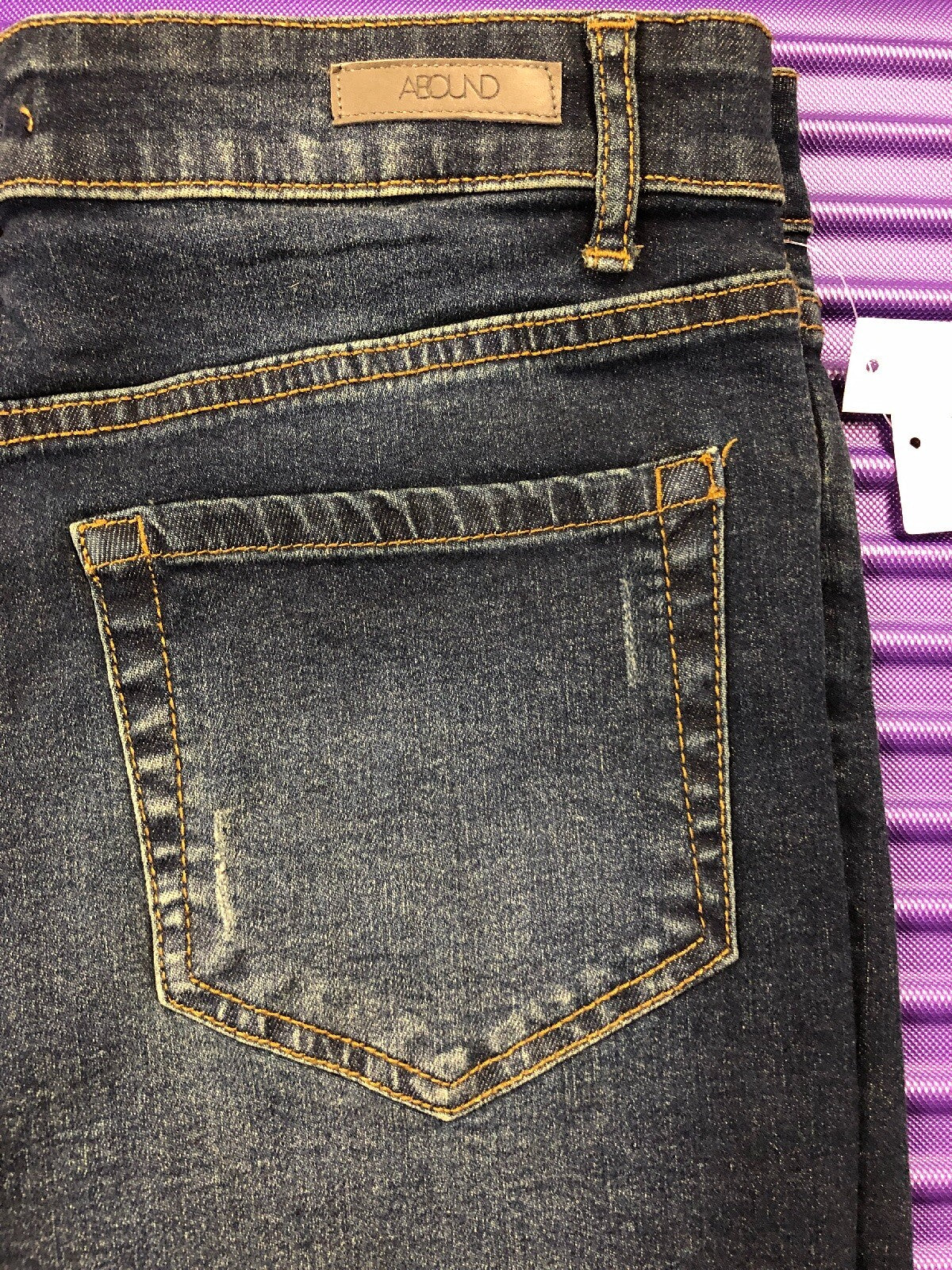 Abound  Nordstrom Size 29 Women's Space Blue Denim High Waisted Shorts2