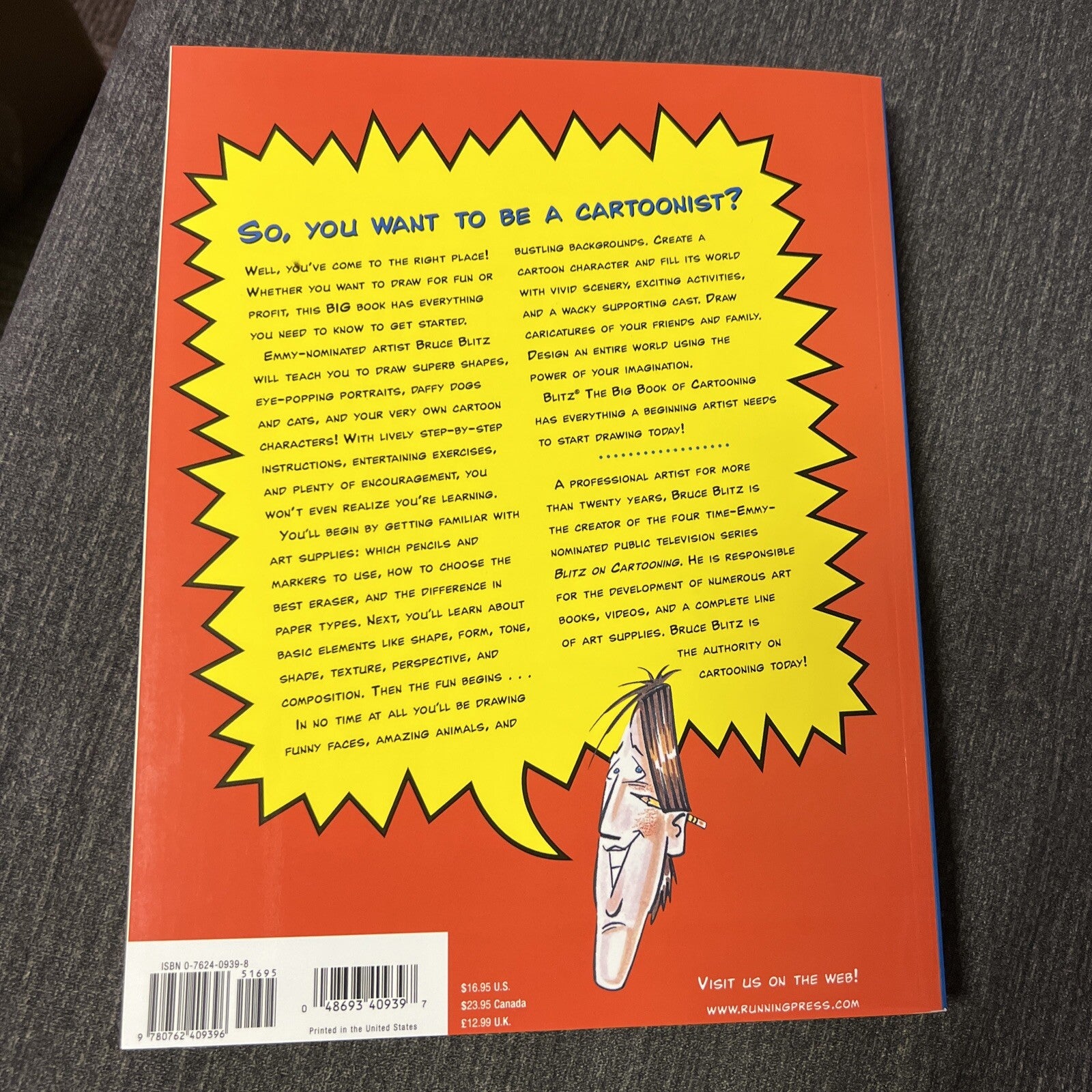 The Big Book of Cartooning No. 1 by Bruce Blitz (2001, Paperback) Book3