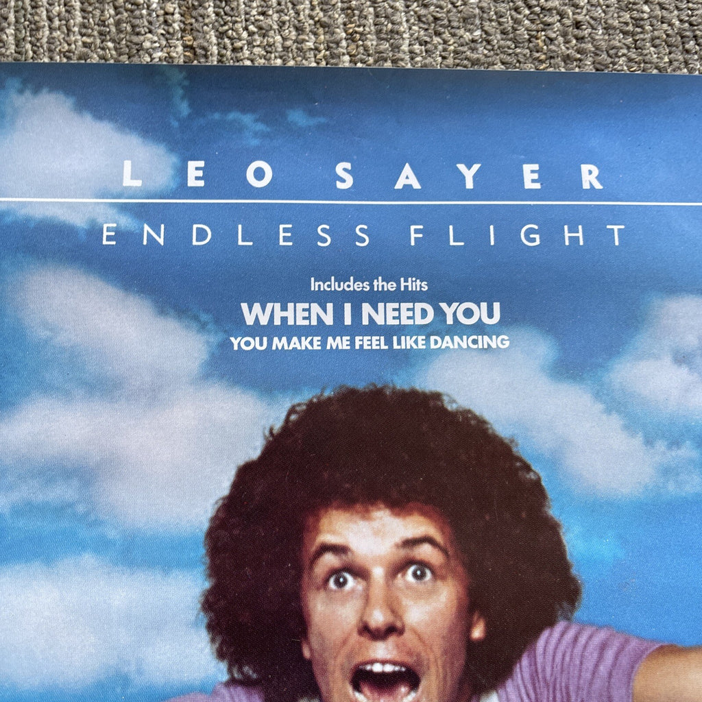 #170 1976 Leo Sayer Endless Flight Record Store Promo Poster 24” X 24”7