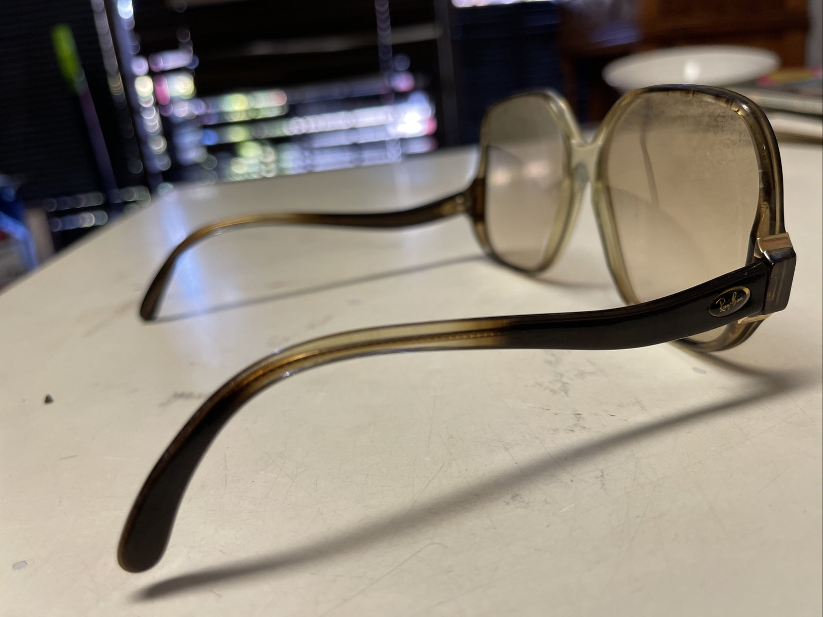 vintage womens Tortoise ray ban Wavy Legs 1960s. RARE2