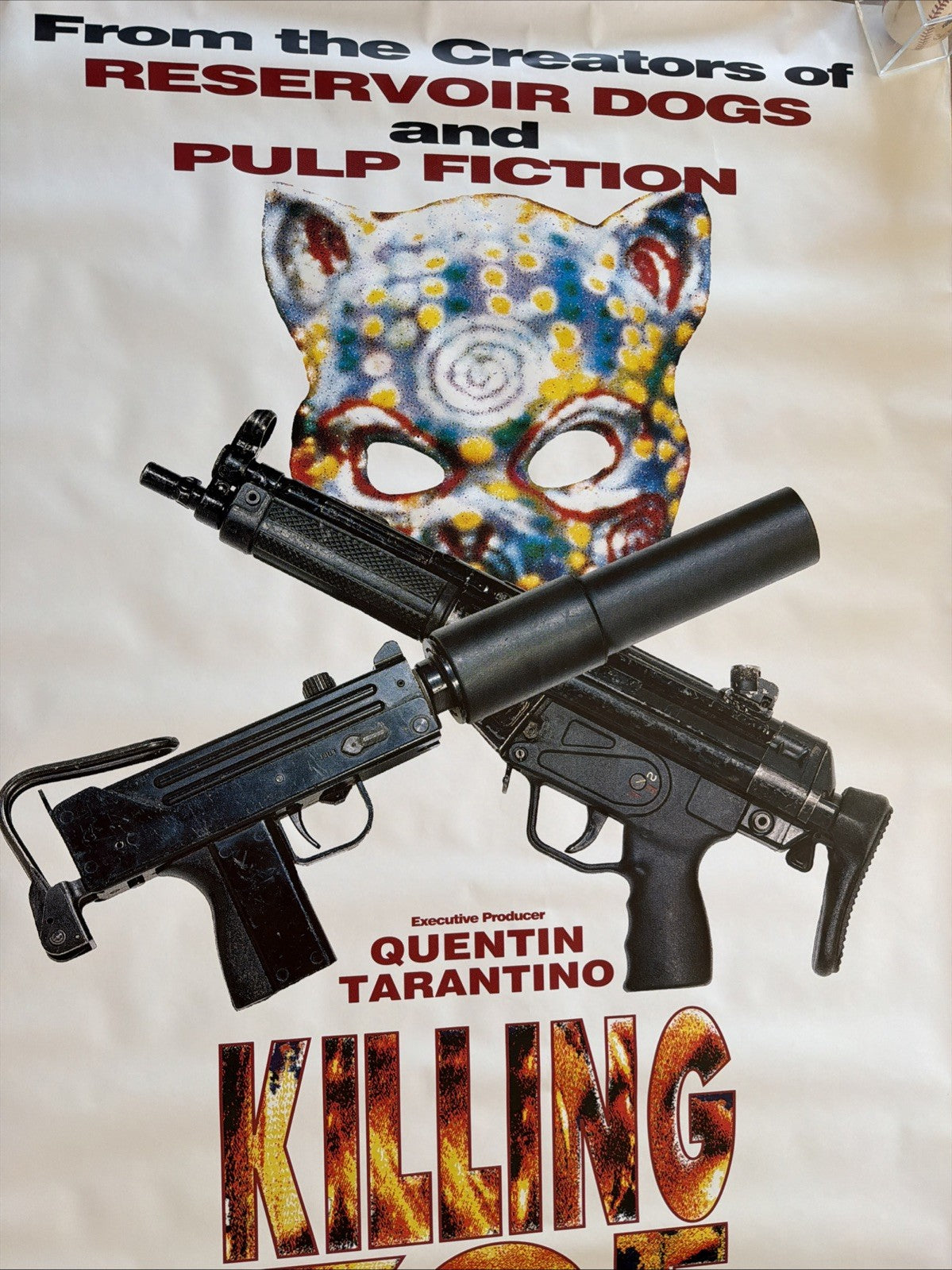 #198 Killing Zoe Quentin Tarantino Subway Promo Poster Pulp Fiction Large 60x40”10