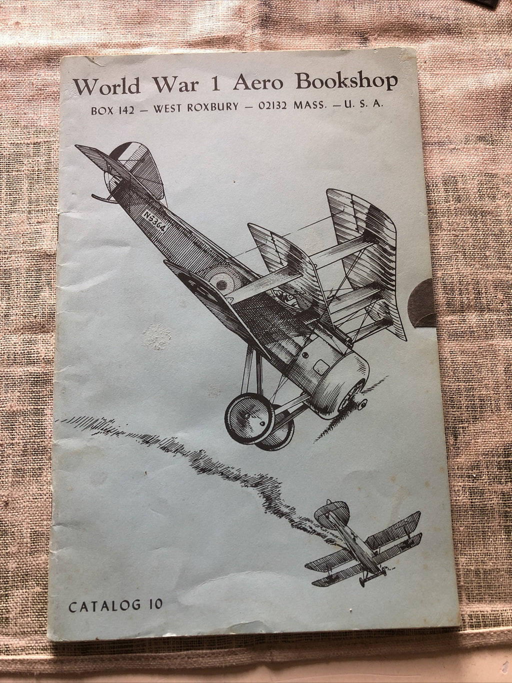 World War I Aero Bookshop Catalog 10 Military & Aviation Films Magazines Books0