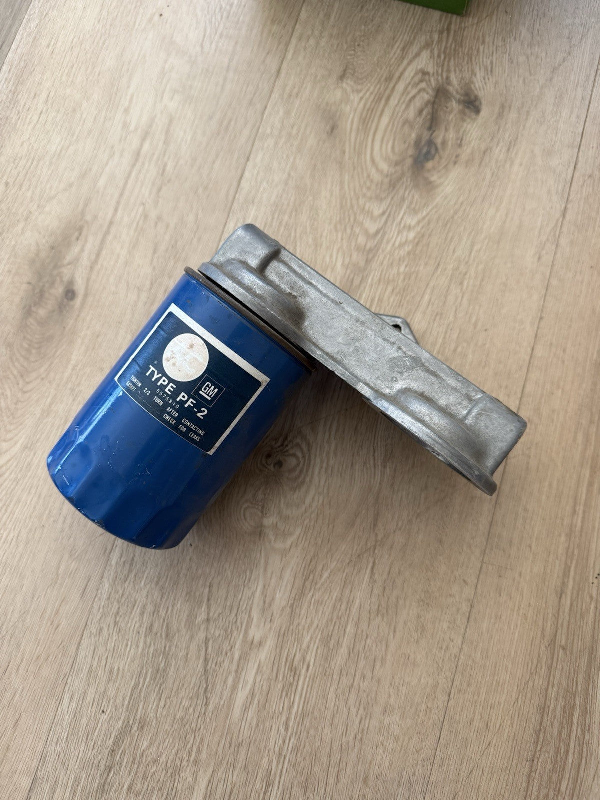 1980'S FORD MOTORSPORT SVO MUSTANG DUAL OIL FILTER ASSEMBLY With Oil Filter3