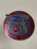 National Airways Airline 1930s ORIGINAL Luggage Baggage Tag Label Sticker0