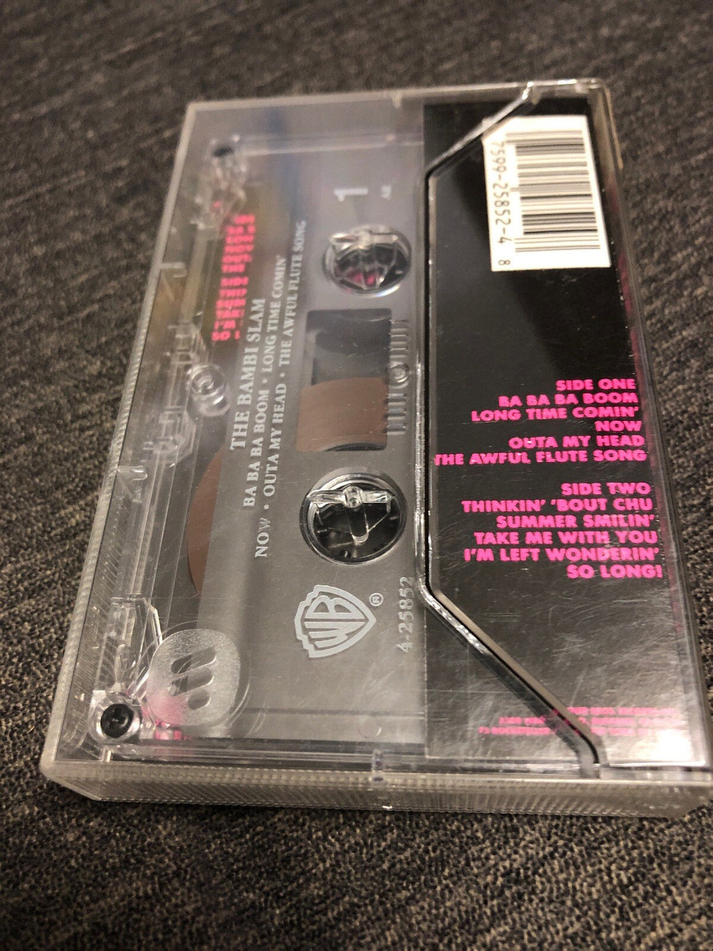 THE BAMBI SLAM S/T Cassette Tape 1988 Alternative Rock Punk Blanco Y Negro1