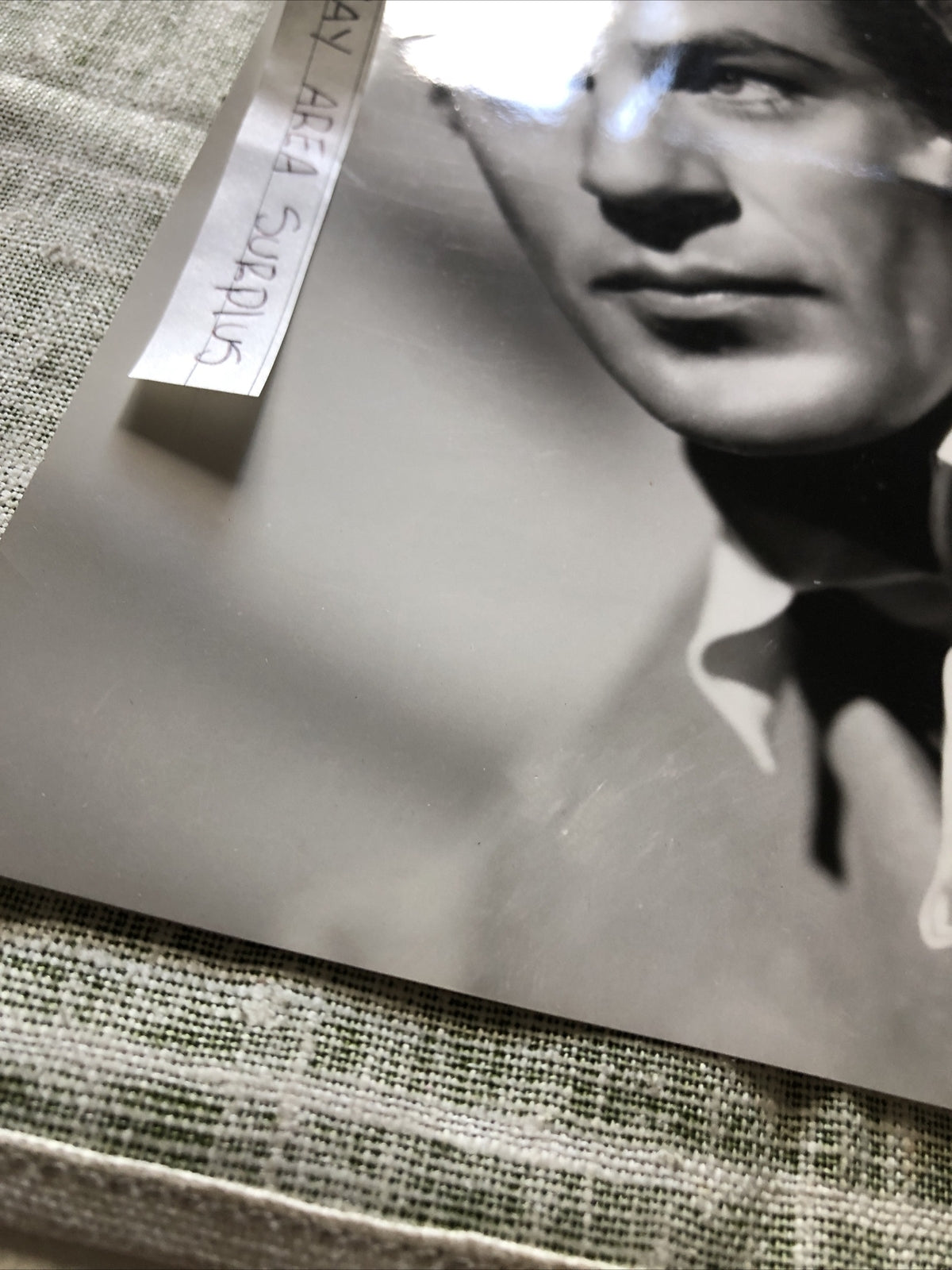 Rare Original Photo Of GARY COOPER Unpublished Vintage Photograph 8.5”x6”3