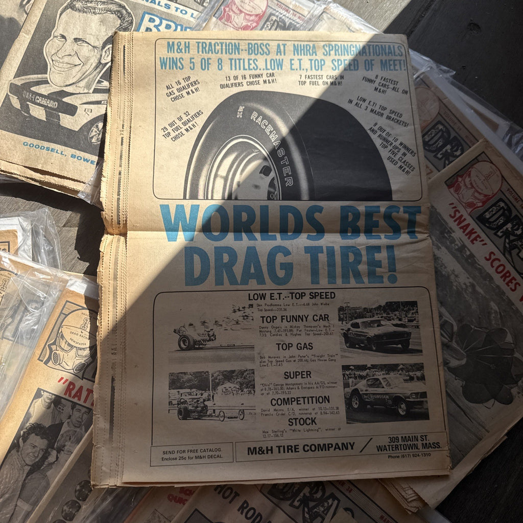 Vintage Drag News Magazine 1969 Volume 14-15 Drag Racing NHRA Don Garlits Lot4