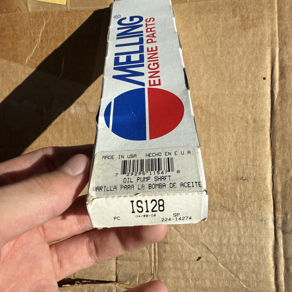 Melling IS128 Oil Pump Shaft Intermediate Driveshaft for Ford 2.9L V61