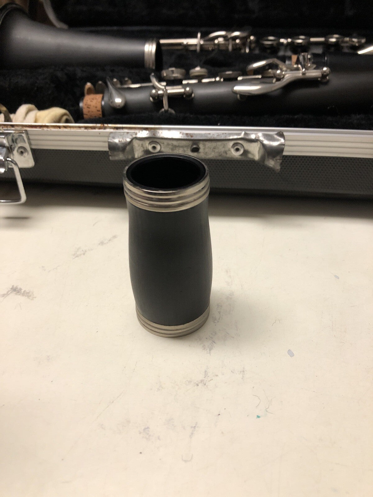 A6 Vintage Nice Selmer Bundy Resonite Plastic Clarinet W/ Case, 1970s3