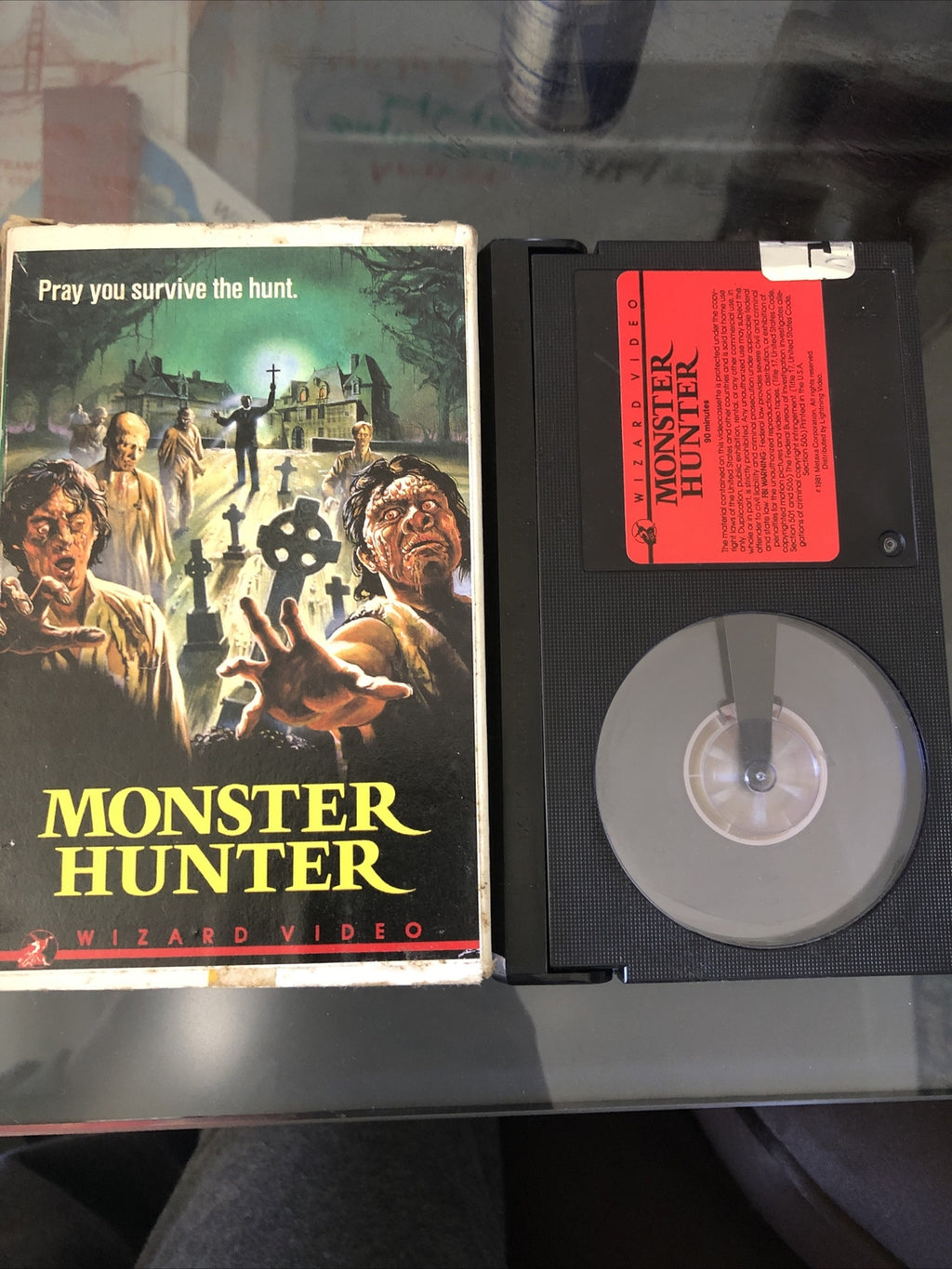 Monster Hunter Beta Tape Betamax Not VHS George Eastman, Edmund Purdom2