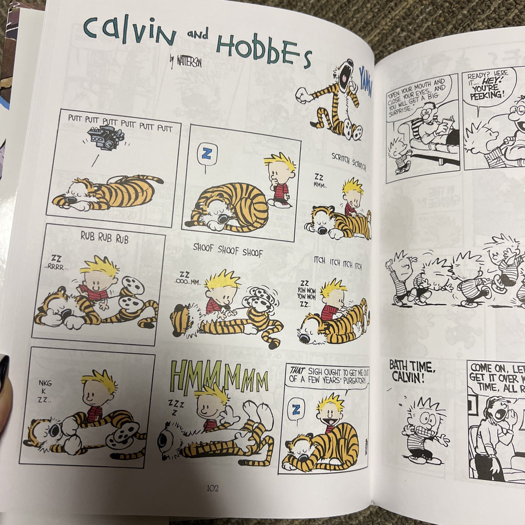 The Authoritative Calvin and Hobbes Treasury by Bill Watterson 1990, 1st Ed2