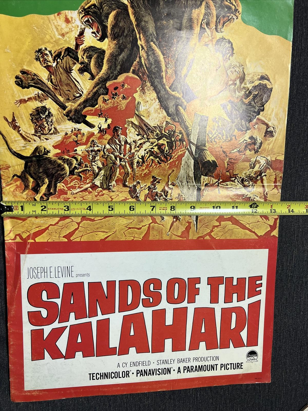 Vintage Movie Pressbook Sands of the Kalahari Paramount Pictures 1965 Film 11