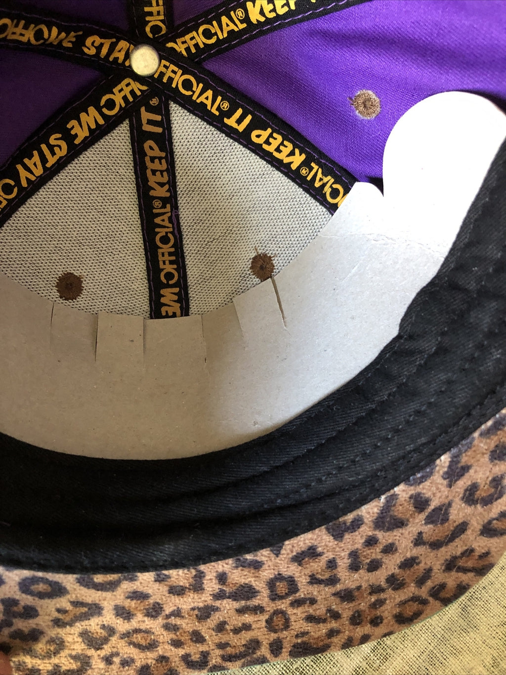 RARE “The Officials” Adjustable Cap Hat One Size Fits All7