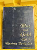 University Of Berkeley UC Berkeley 1946 Yearbook, Blue And Gold, Vintage, Vol 730