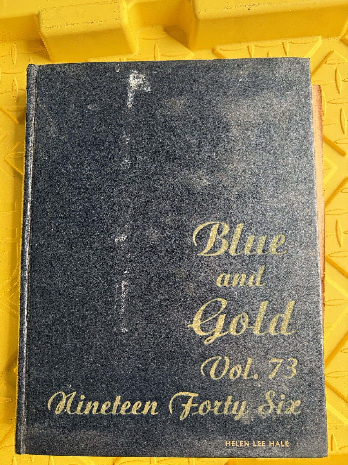 University Of Berkeley UC Berkeley 1946 Yearbook, Blue And Gold, Vintage, Vol 730