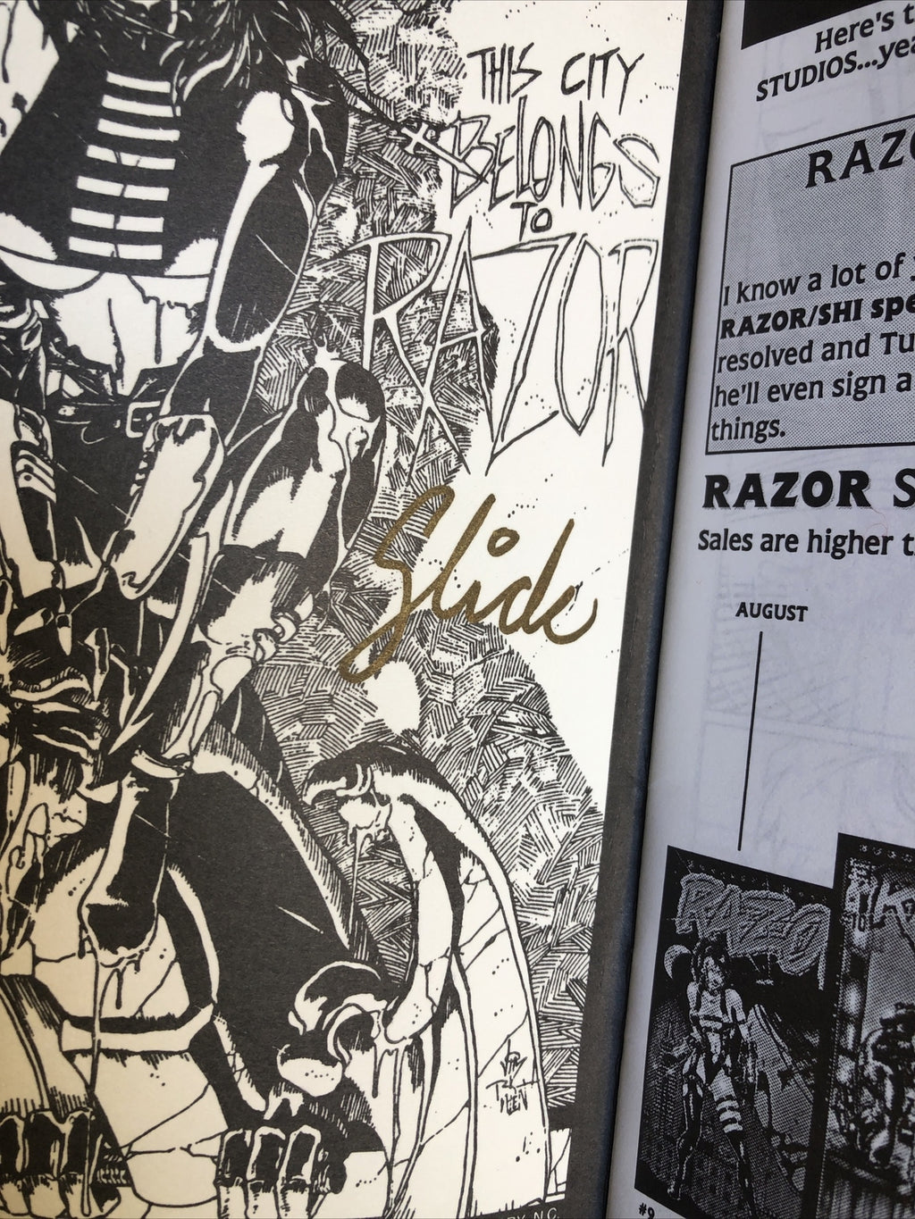 Everette Hartsoe RAZOR The Commemorative Edition Signed W/ COA 19955