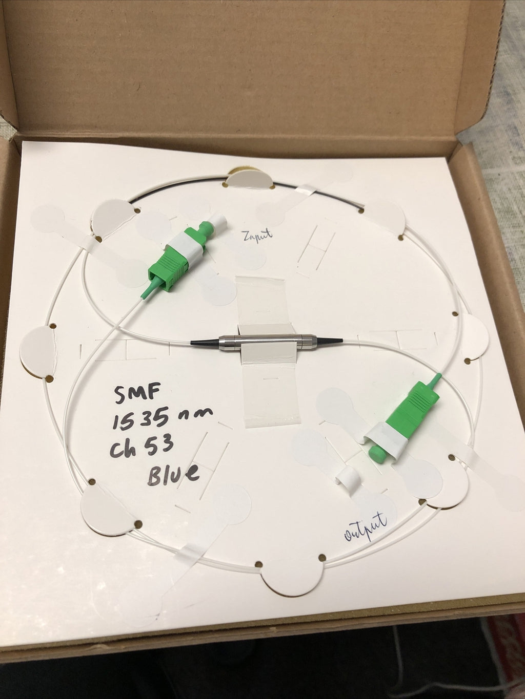 Lightwaves2020 Multimode Fiber Bandpass Filter 2 PCS 1563nm & 1535nm1