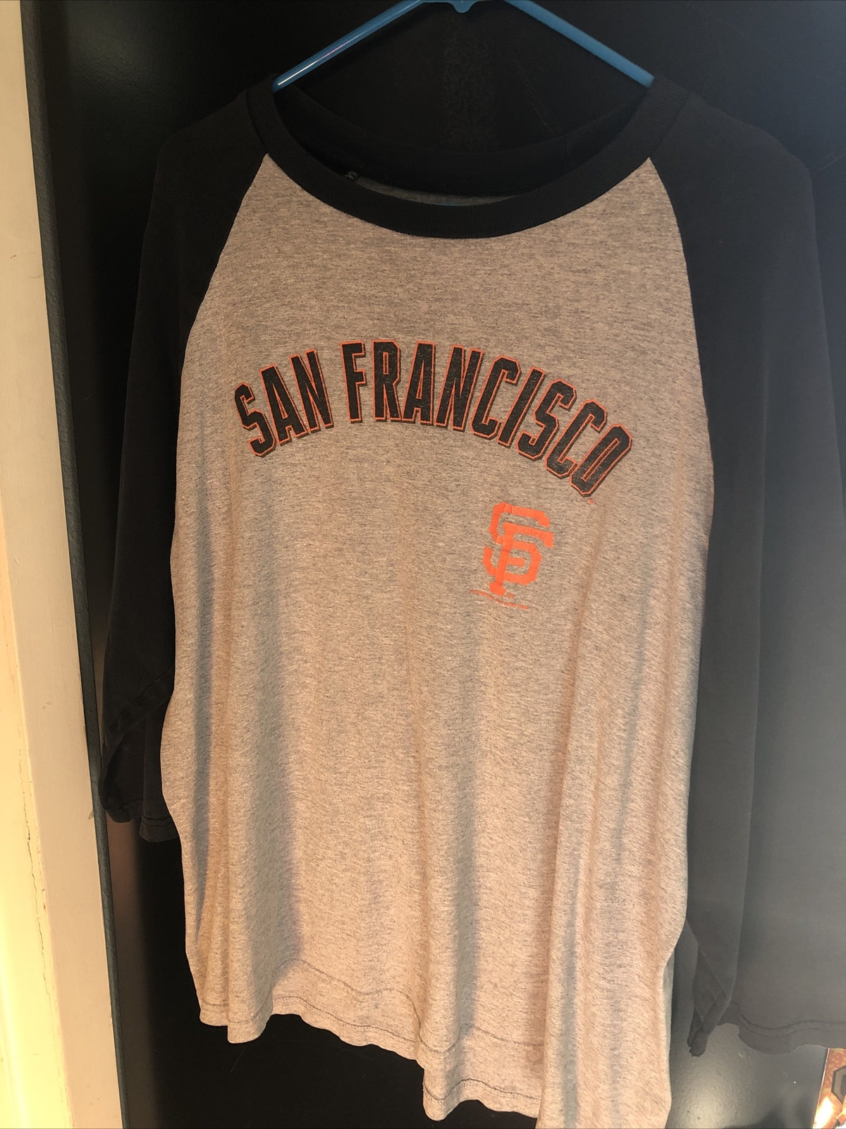 San Francisco Giants 3/4 Sleeve Shirt Size XL0