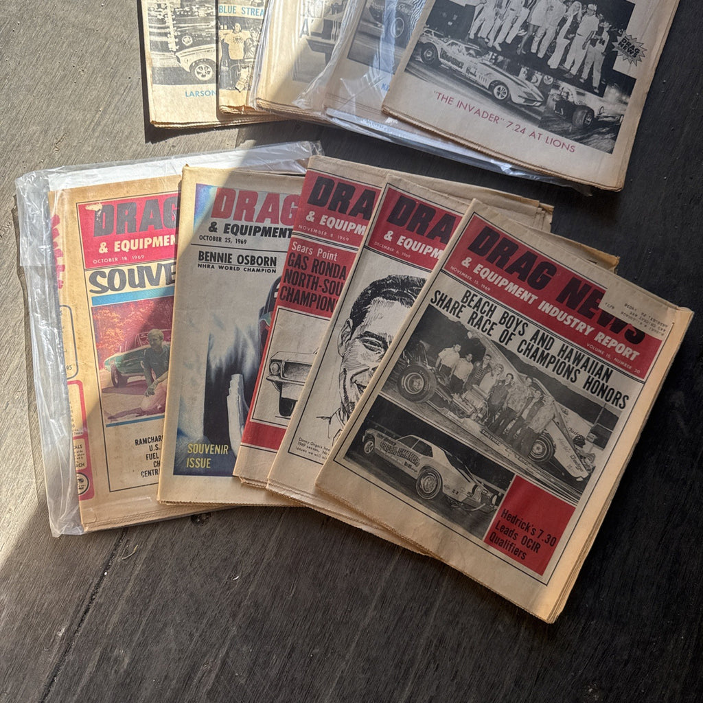 Vintage Drag News Magazine 1969 Volume 15 Drag Racing NHRA Don Garlits Lot1