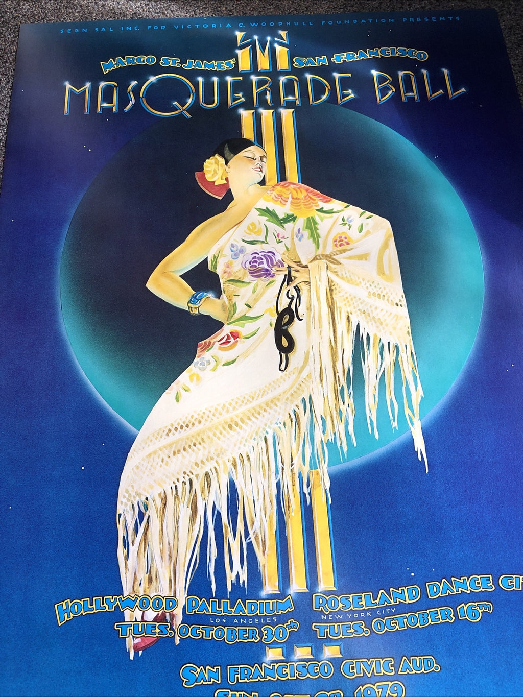 Margo St. James' SF Masquerade Ball Poster Oct. 1979 1st Exotic Erotic Ball6