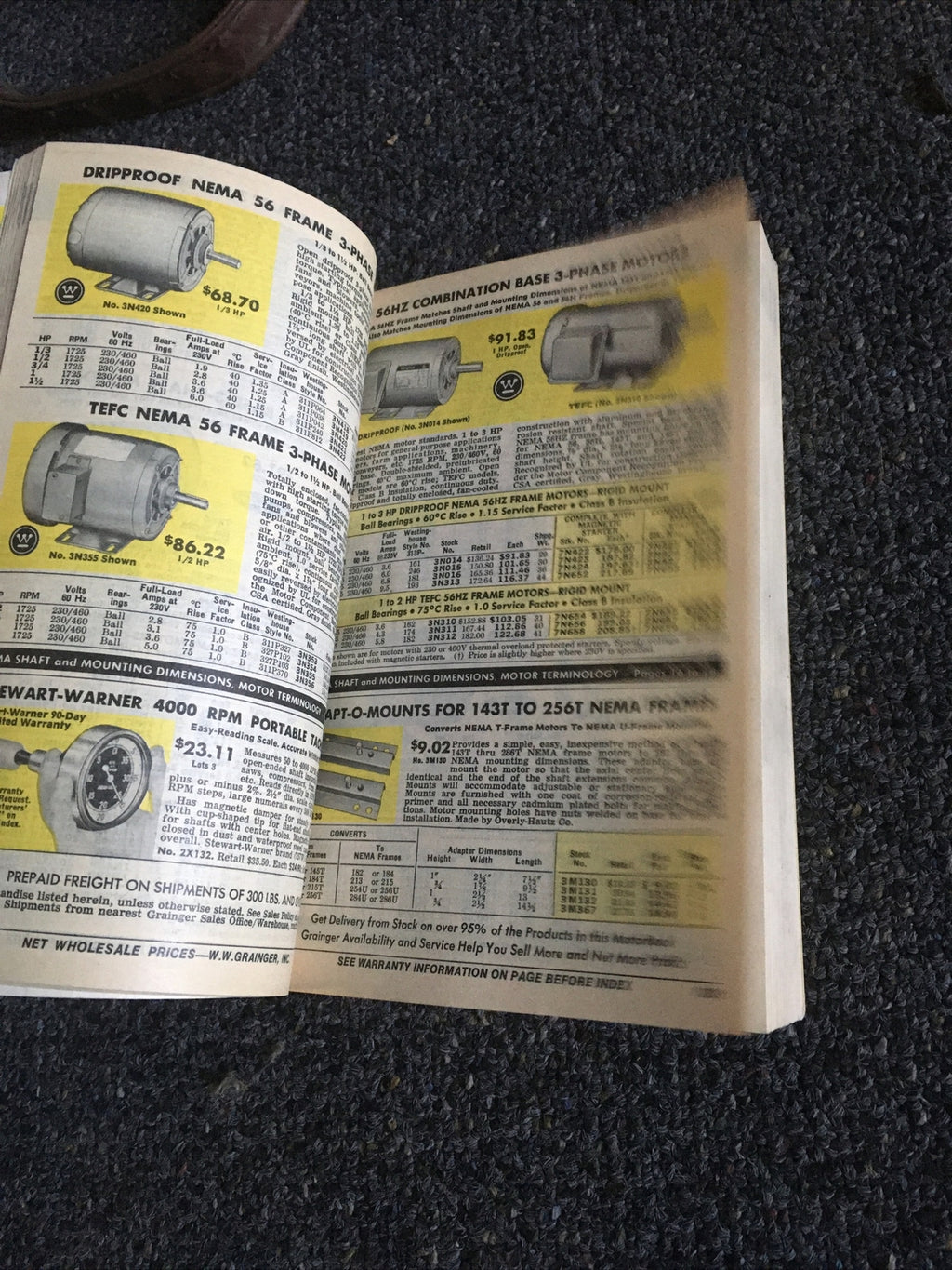 Graingers Wholesale Motorbook Catalog 357 Summer 19801