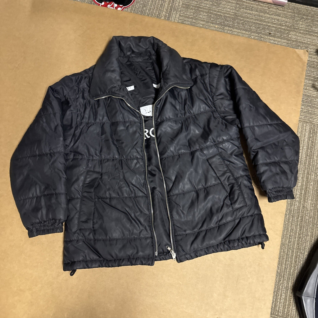 Vintage Iceberg Black Puffer Jacket0