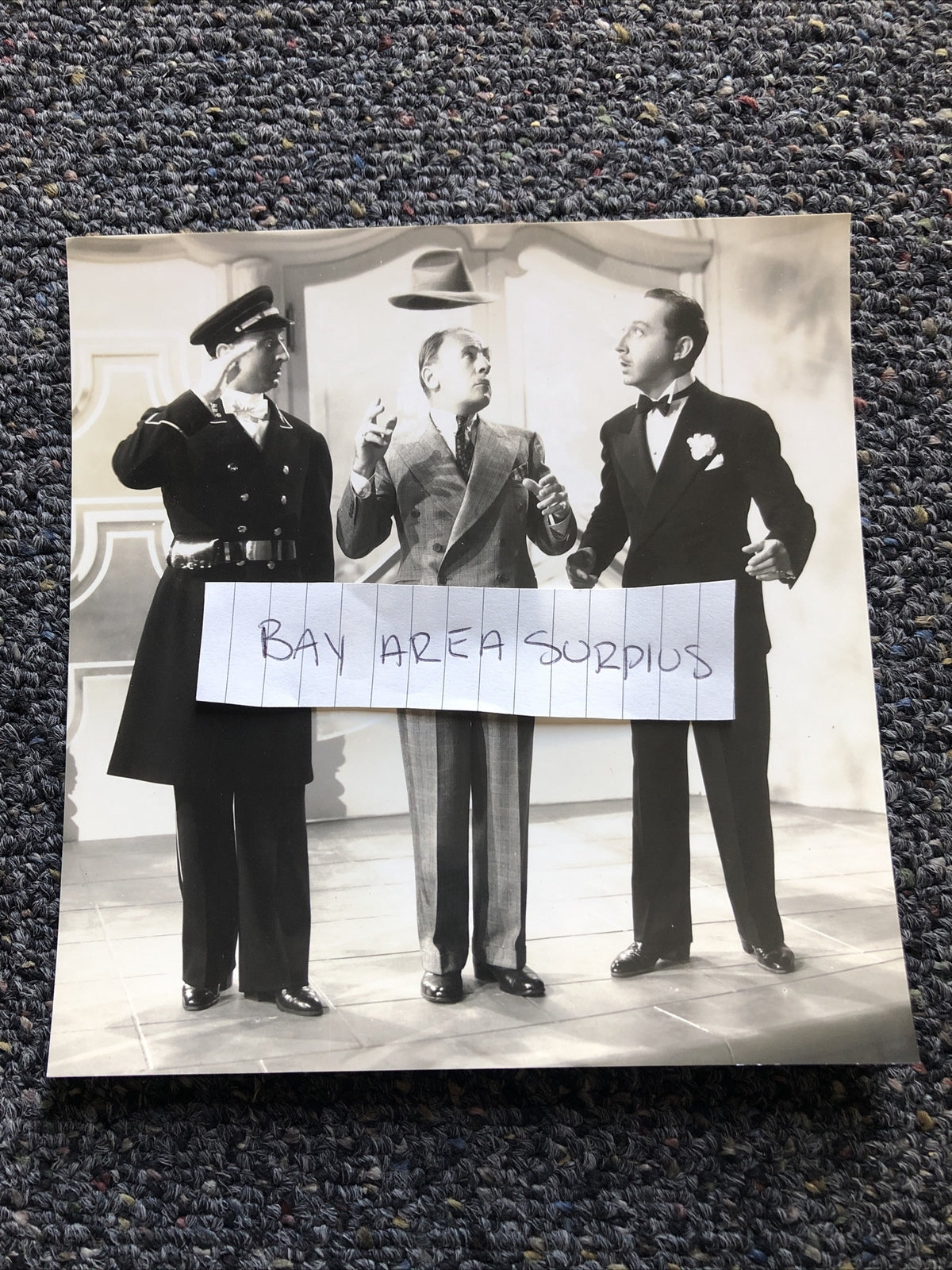 RARE Original Photo Of Roland Young Torben Meyer Candid Shot 6”x6.5”0