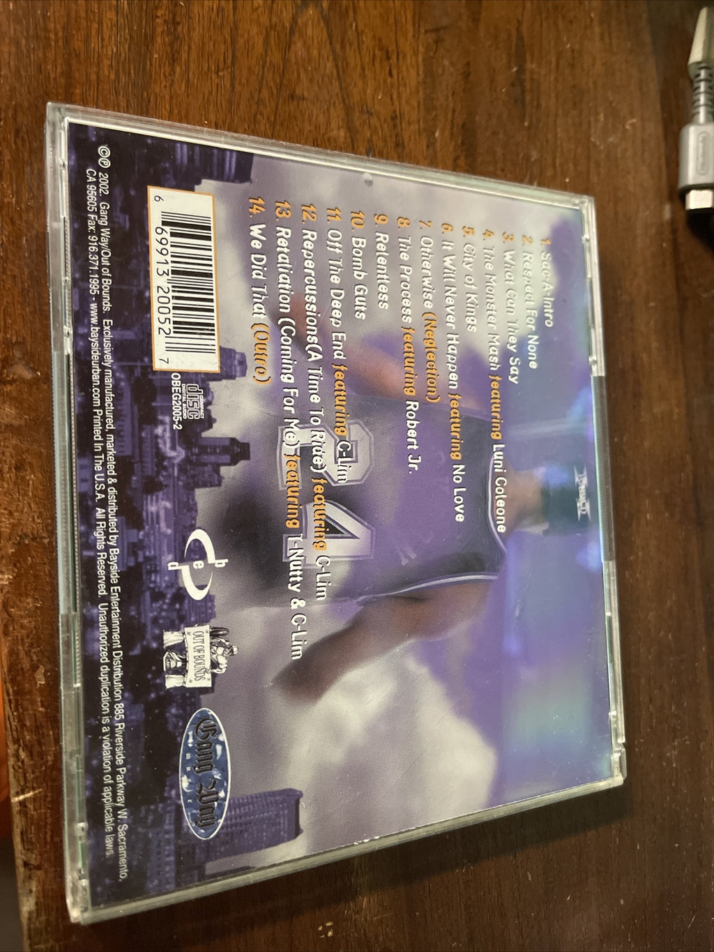 X-RAIDED Kingpen City Of Kings OOP Rare Brotha Lynch Hung 20023