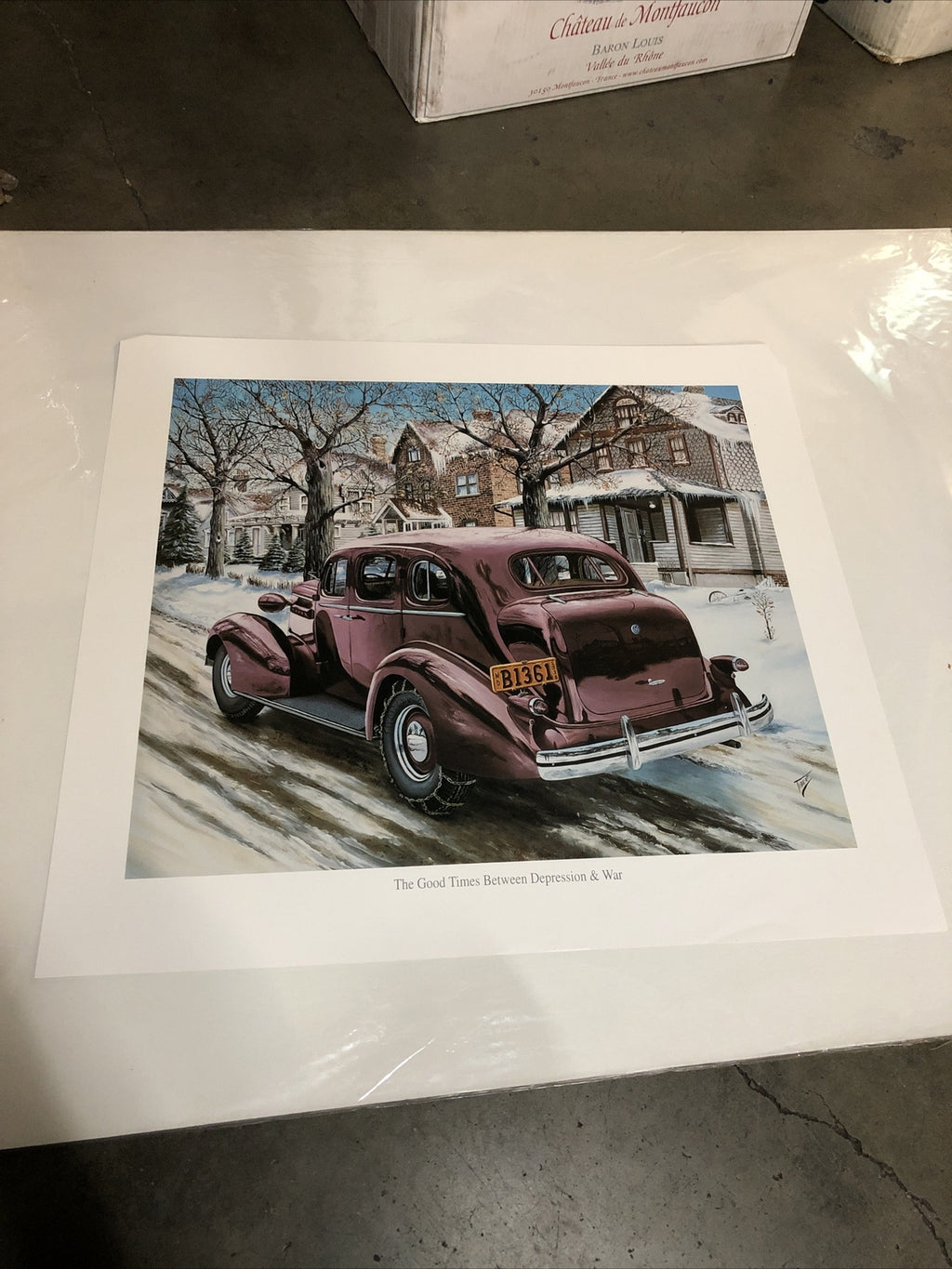 Tilbert "The Good Times Between Depression & War" Print 25" x 22.5”0