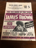 100% Original James Brown Flyer Poster Tucson Sports Arena RARE VINTAGE 19650